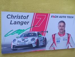 Christof Langer - Porsche - handsigniert