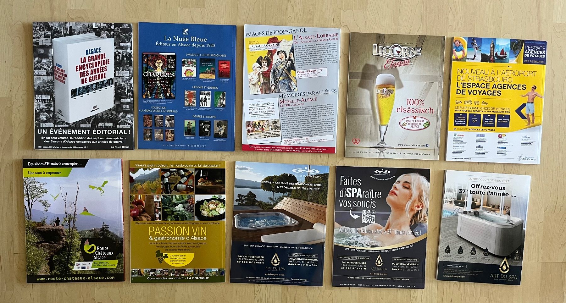 Riviste & Magazine: Elsass-Magazine "Les Saisons d'Alsace" – Usato da Zürich venduto da Gurkis 1
