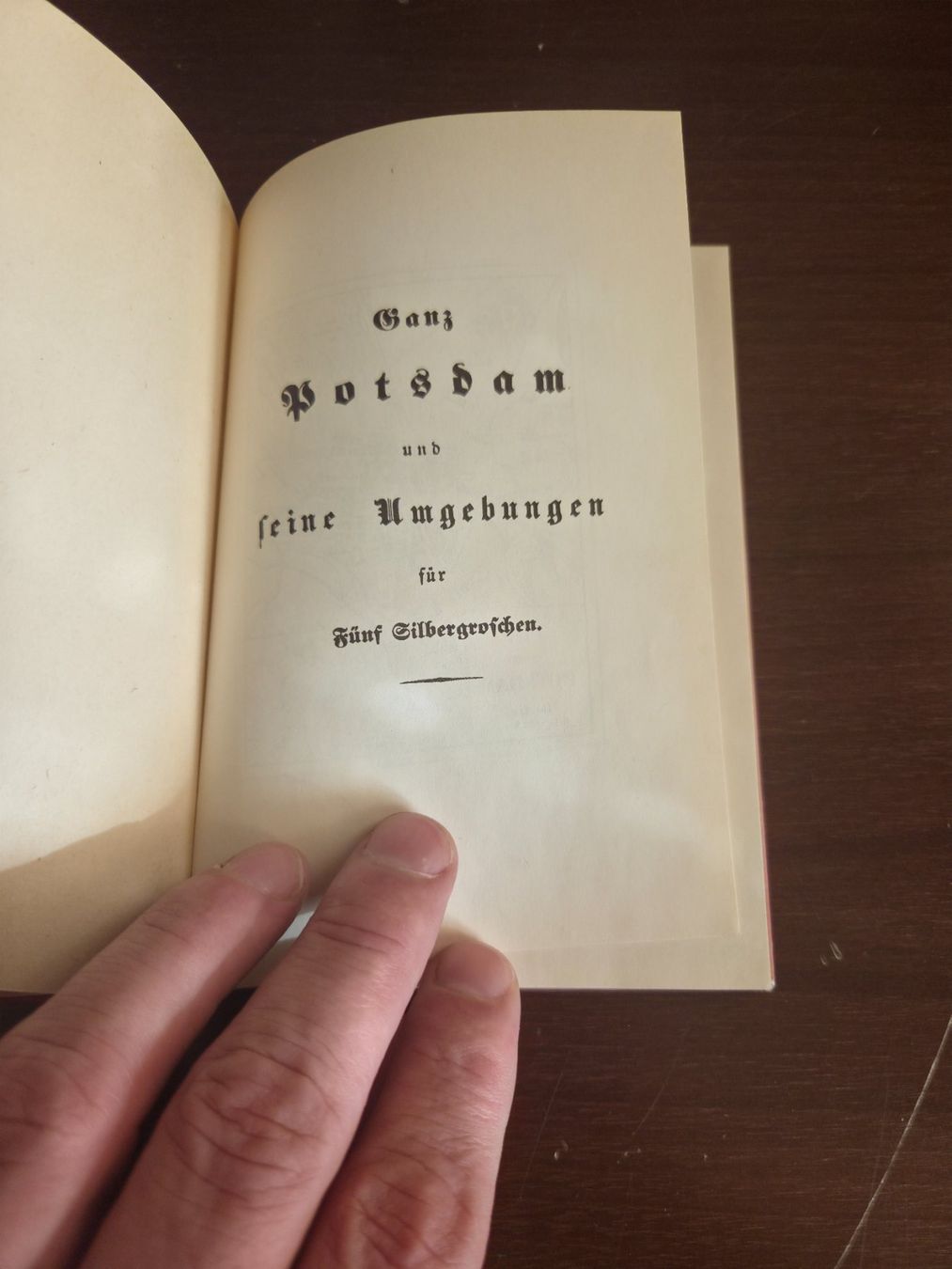 Libri: Cosmar: Wegweiser durch Potsdam 1841 Reprint – Usato da Aldesago venduto da lusuardi 4