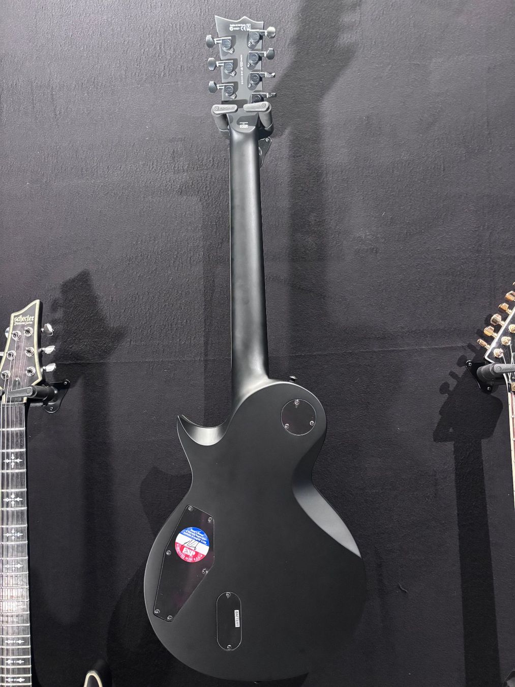 Esp Strumenti musicali: ESP LTD EC-407 BLKS Black Satin 7-String E-Gitarre – Nuovo e nell'imballaggio originale da Kaiserstuhl AG venduto da GTM-Kaiserstuhl 4