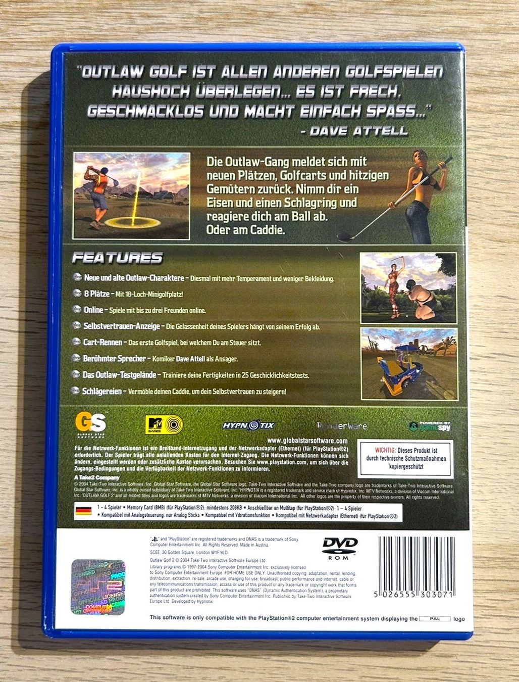 Sony Giochi: Outlaw Golf 2 PS2 – Usato da St. Gallen venduto da Alpine.Arcade 1