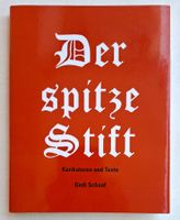Der spitze Stift - Karikaturen von Godi Schaaf, mit Widmung!