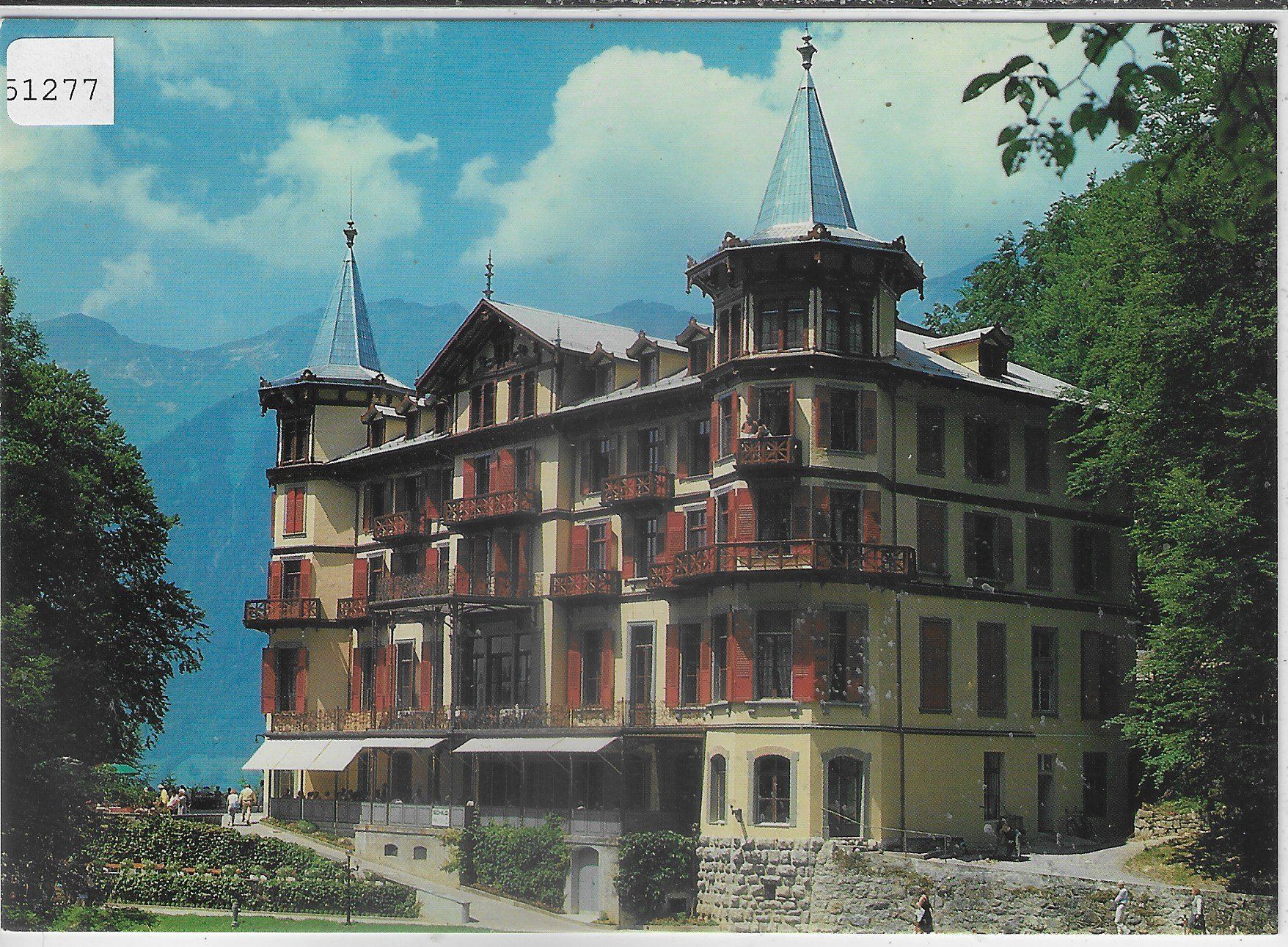 Cartes postales: Hotel Giessbach am Brienzersee – D'occasion à Ettingen par Kartenplanet