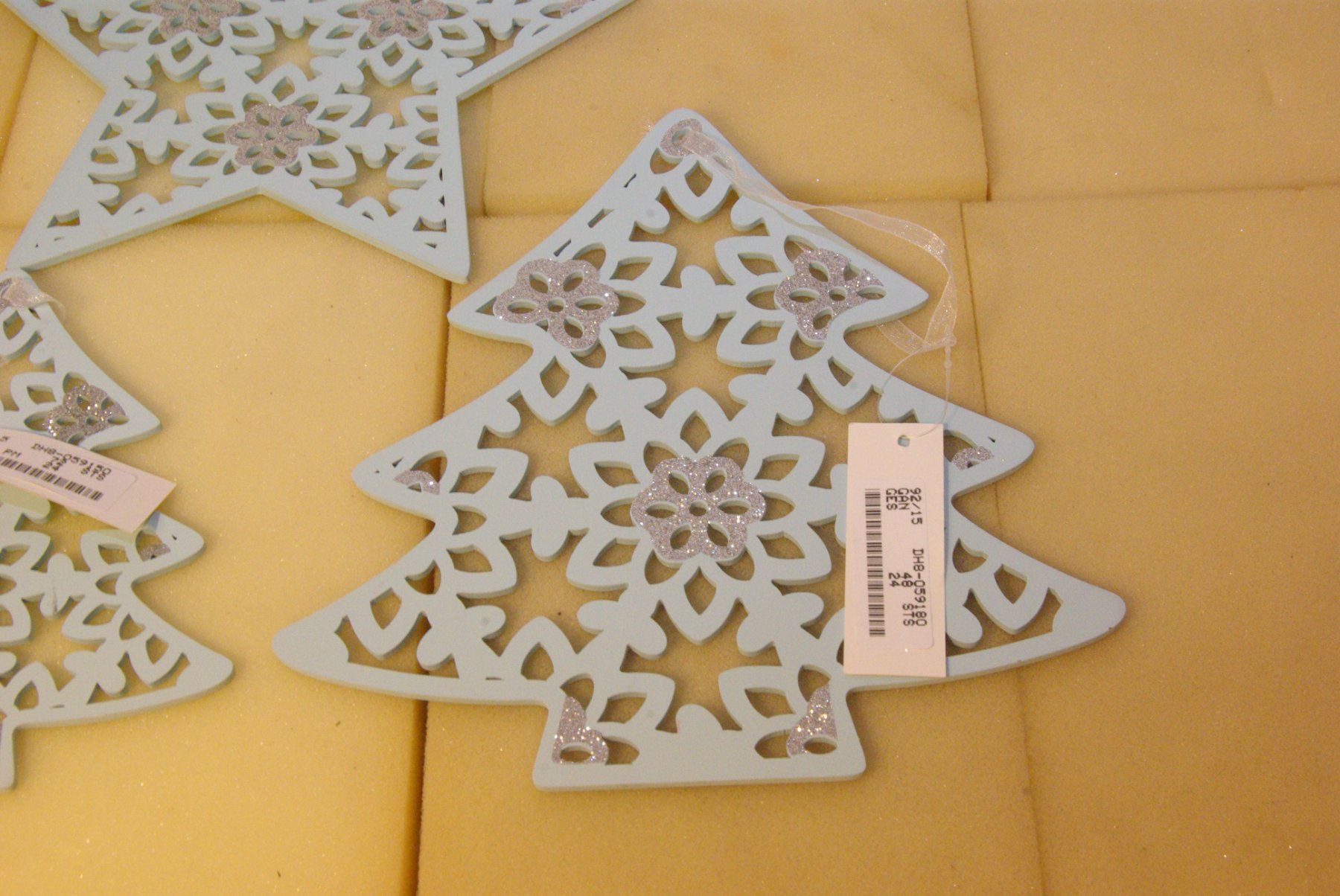 Tutte le decorazioni: Set Weihnachtsdekoration, hellblau – Nuovo (secondo la descrizione) da Herisau venduto da Cevianer1844 2
