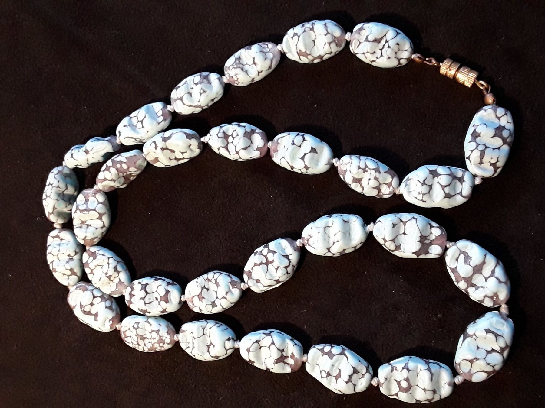 Murano Catenine: Vintage trendige MURANO Glaskette/Collier ca 1950 – Usato da Zürich venduto da gutsan 9