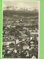 Zürich und die Alpen