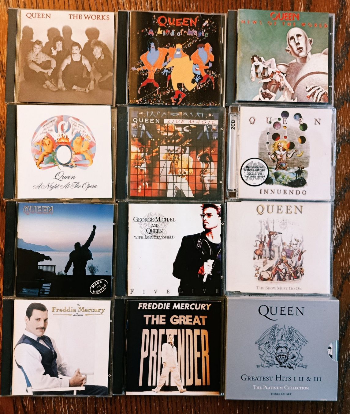 CD: Lot  CD Queen / Freddie Mercury – Usato da Gingins venduto da Demonseed