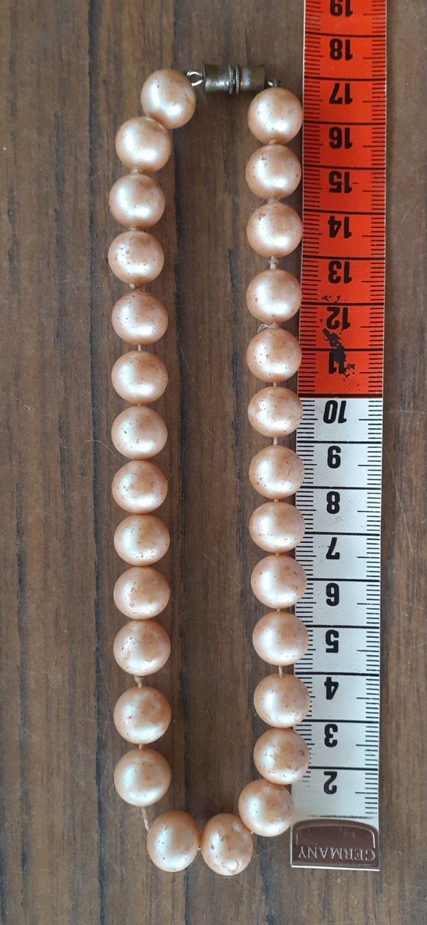 Catenine: Vintage Perlenkette Rosé – Usato da Mörschwil venduto da wunderkiste44 4