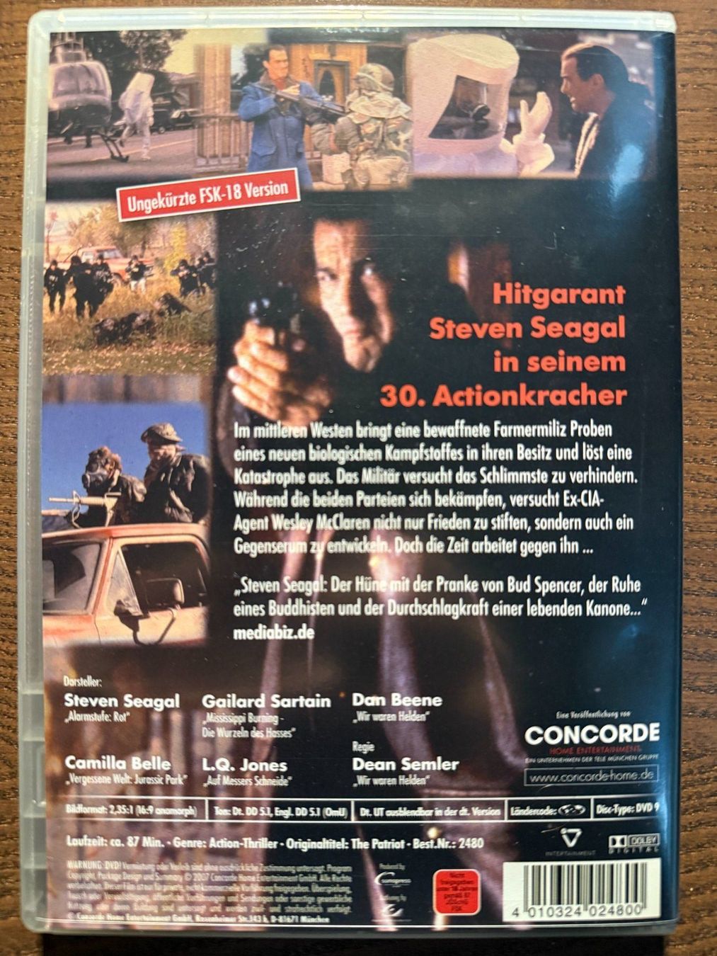 Tutti i DVDs: The Patriot – Usato da Zürich venduto da FilmFreunde 1