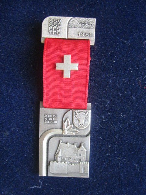 Medaglie: 3 X Eidg. Feldschiessen 300 Meter 1981 - 1982 - 1983 – Nuovo (secondo la descrizione) da Luzern venduto da Horoskop1 1
