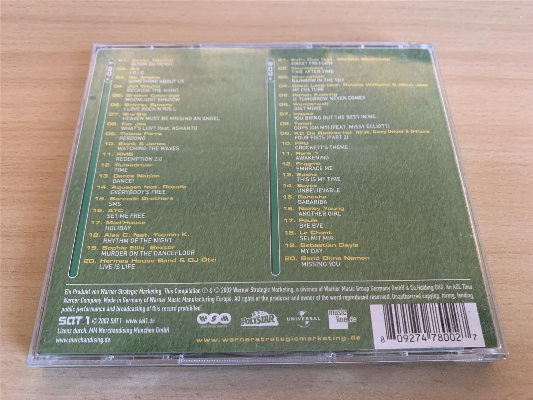 CD: Various – Mega Hits 2002 Die Zweite – Usato da Rikon im Tösstal venduto da Alpenmutz 1