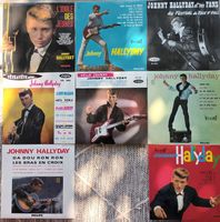Johnny Hallyday – 8 Vinyl LPs Sammlung, Mint
