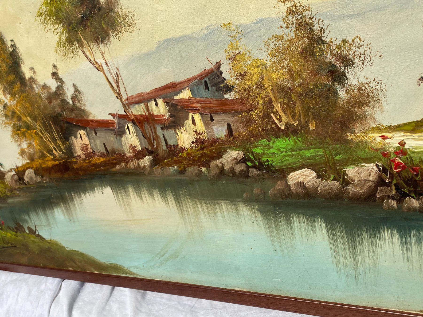 Dipinti: Malerei in Tempera gemalt 123x64cm – Usato da Vacallo venduto da cri_229f 4