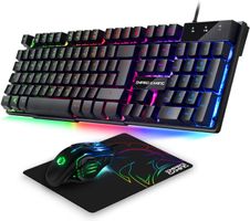 GAMING Pack 3 1 MK800 Gaming-Tastatur QWERTZ Deutsche RGB