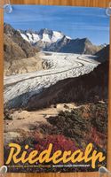 Plakat, Riederalp, Original, Klopfenstein, 1980