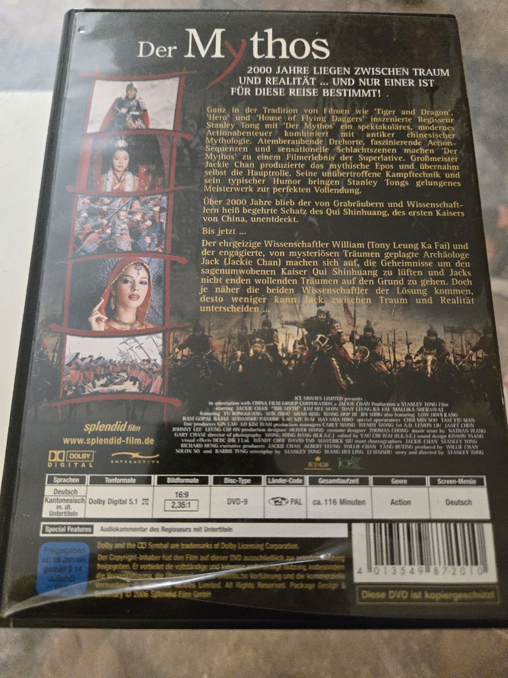Tutti i DVDs: Der Mythos DVD – Usato da Bussigny venduto da Kfdlt 1