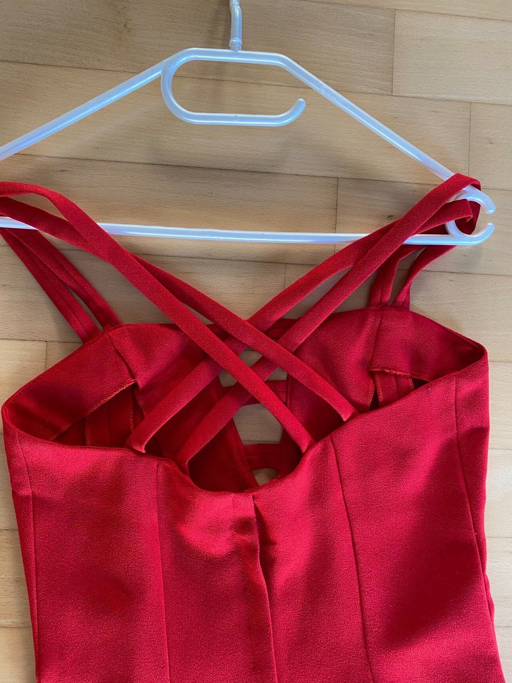 Kleider: Partykleid Rot Grösse 36/38 – Gebraucht aus Buchrain von Booster10 2