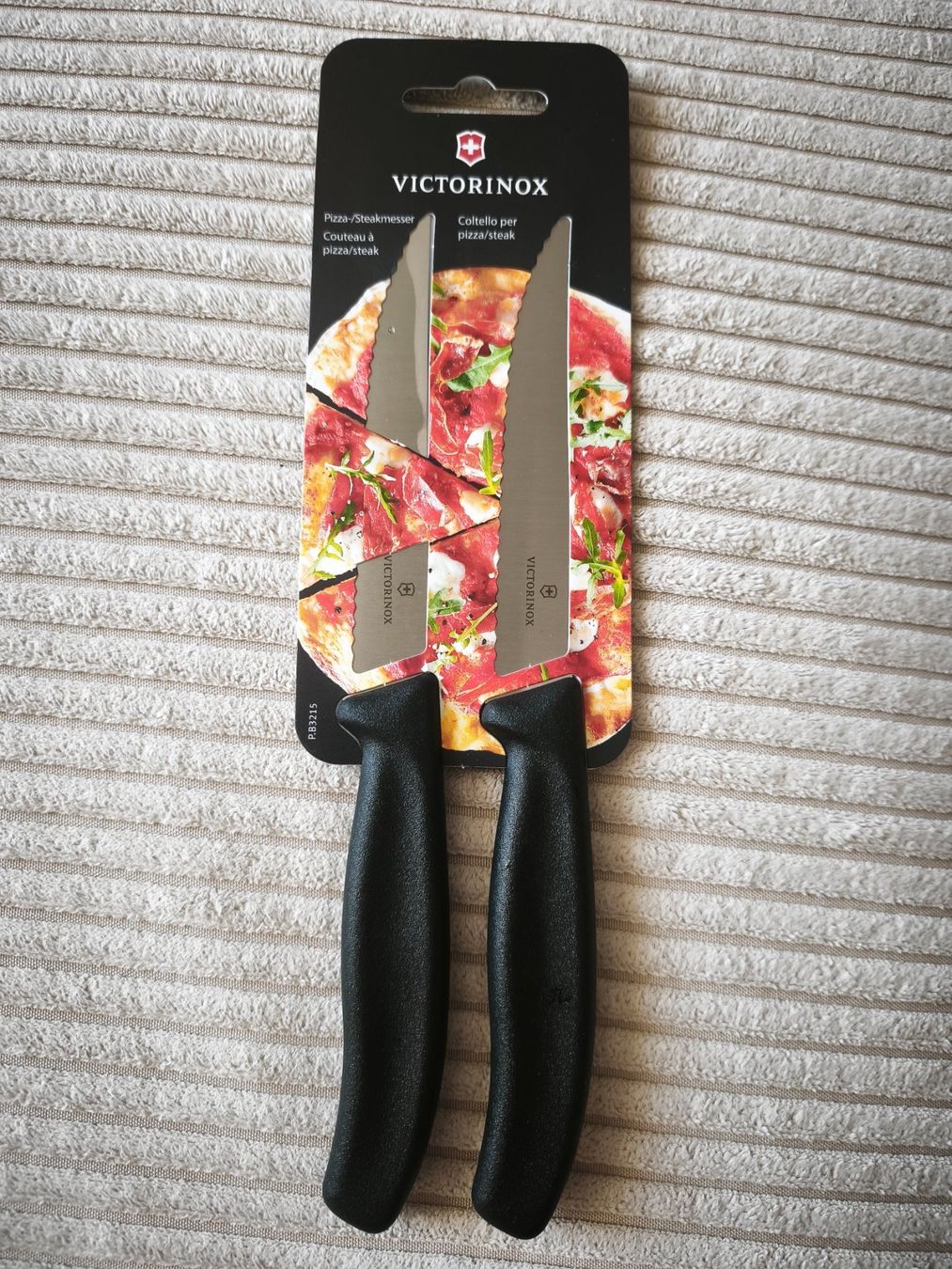 Victorinox Coltelli da cucina: Pizza Stakemeseer mit Gravur – Nuovo e nell'imballaggio originale da Jegenstorf venduto da Nilo_92