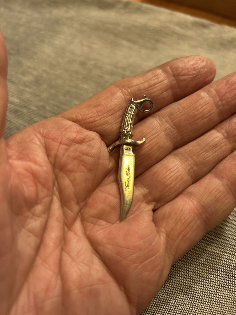 Thomas Sabo Ciondoli: THOMAS SABO Silber 925 Anhänger Messer selten – Usato da Oftringen venduto da Odessa65