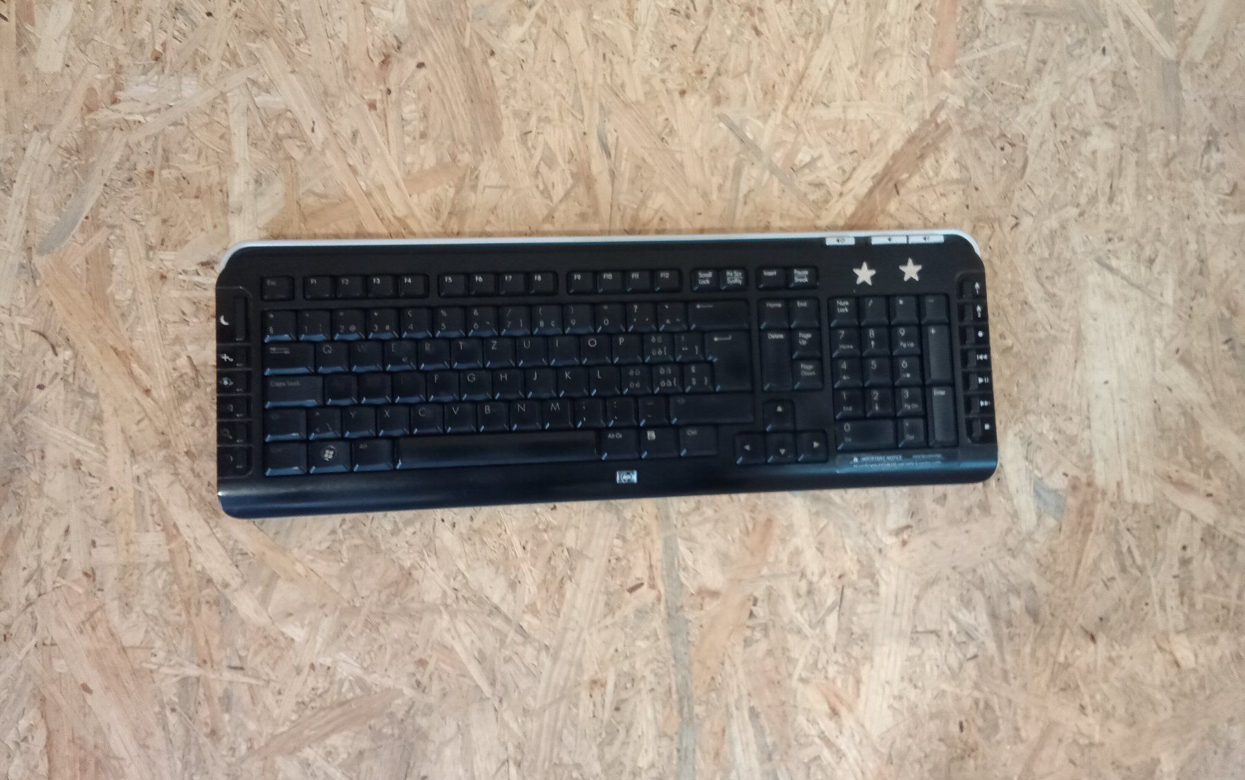 Tastiere: HP Tastatur - Wireless Keyboard - gebraucht – Usato da Mollis venduto da gar_wqz5 1
