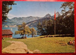 Rütliwiese mit Mythen 1977