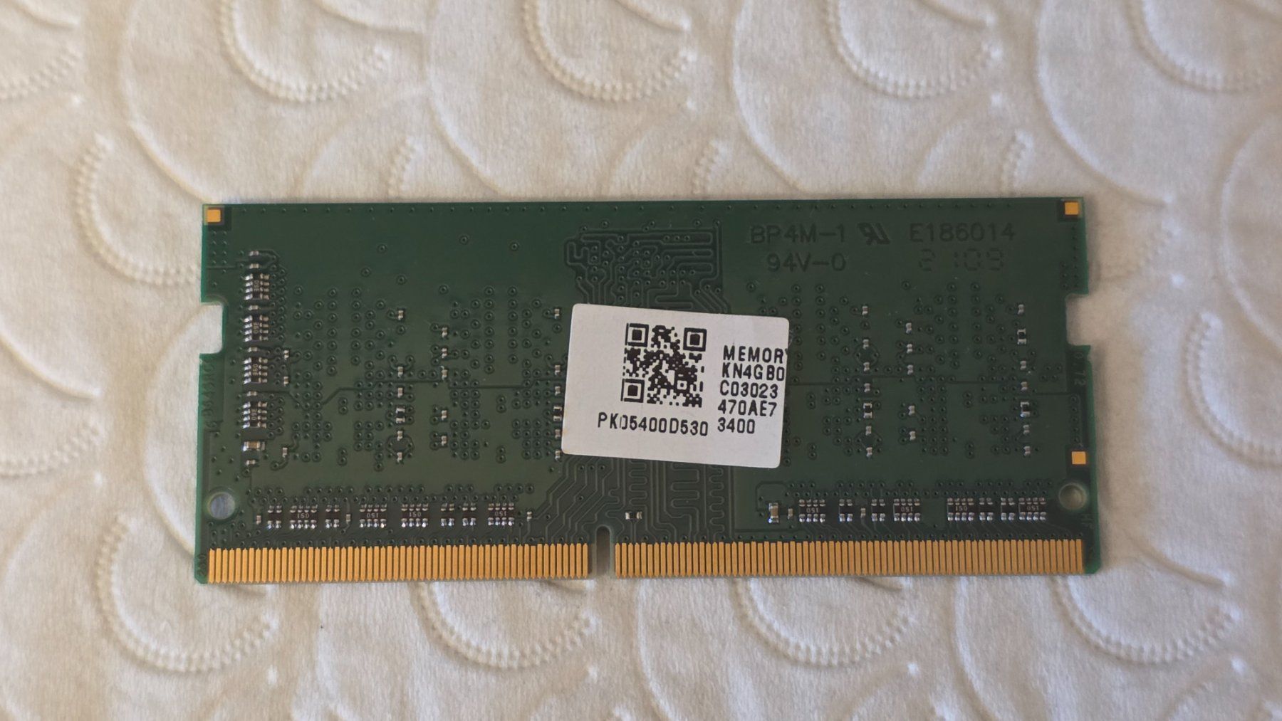 PC: ADATA 4GB DDR4 3200MHz – Difettoso da Basel venduto da Domiburk 1