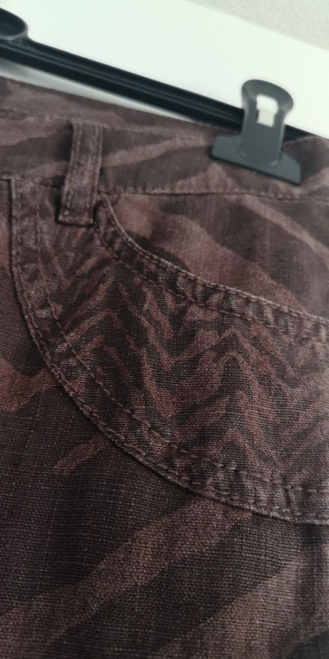 Biba Hosen: BIBA - 3/4 Leinenhose braun – Neu (gemäss Beschreibung) aus Widnau von Schurlibua 4