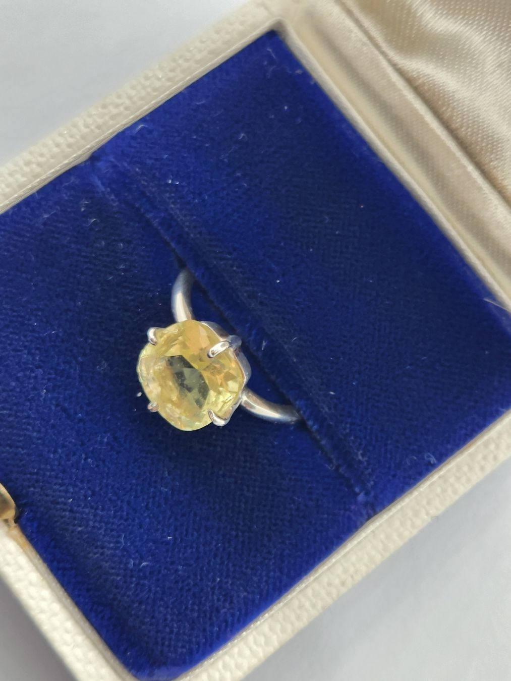 Anelli: Peridot Silberring 925 grün, Grösse 53 – Usato da St. Gallen venduto da GIULESGG 8