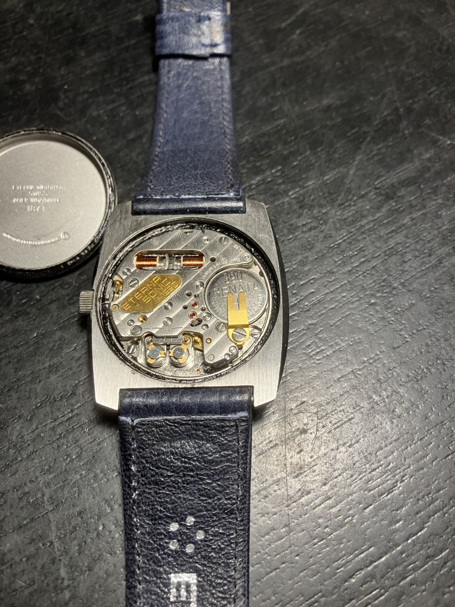 Eterna Uhren: Eterna  Sonic  Electronic   Stimmgabel -  Uhr – Gebraucht aus Herisau von Penholder 5