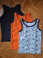 3 Unterleibchen, Gr. 122/128