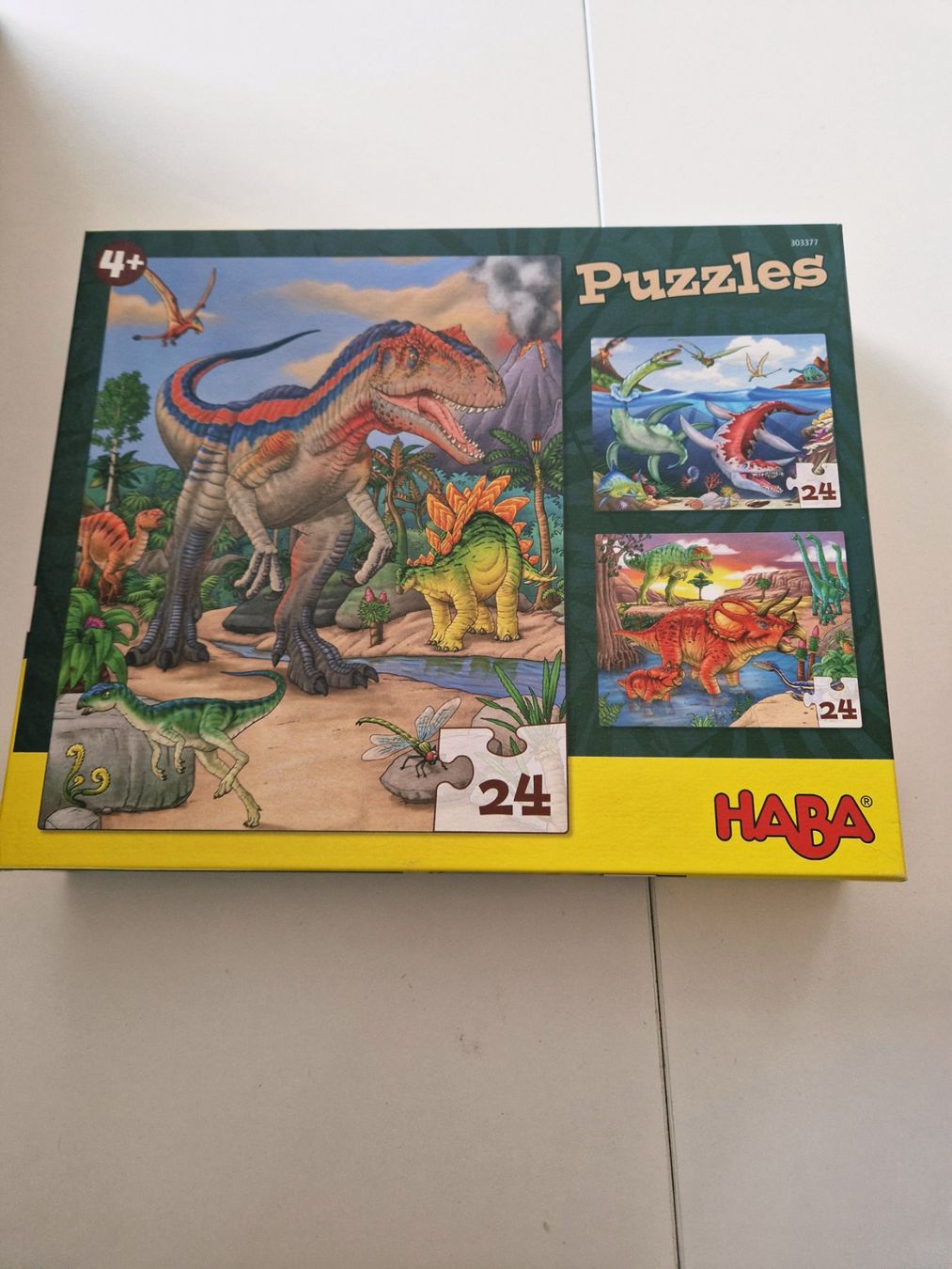 Puzzle: Puzzle Dinisaurier 3x24 – Usato da Stüsslingen venduto da white_angel86