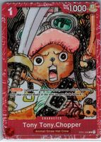 Tony Tony Chopper One Piece film red collection Englisch