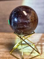 African Galaxy Fluorit Kugel A 49mm 195g