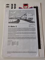 Bastelbogen S-Bahn 2 von 1990