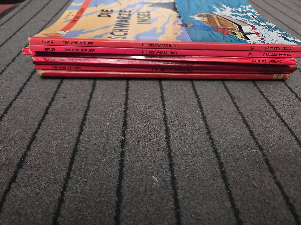 Fumetti: Konvolut Tim und Struppi Comics  6 Klassiker Alben – Usato da Basel venduto da mtu_gmj2 1