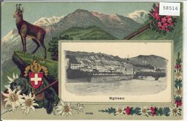 Eglisau - Generalansicht - Präge-Karte
