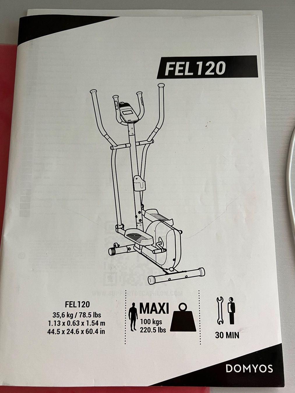 Decathlon Hometrainer: Domyos FEL120 Crosstrainer – Usato da Oetwil am See venduto da Traktord150 3