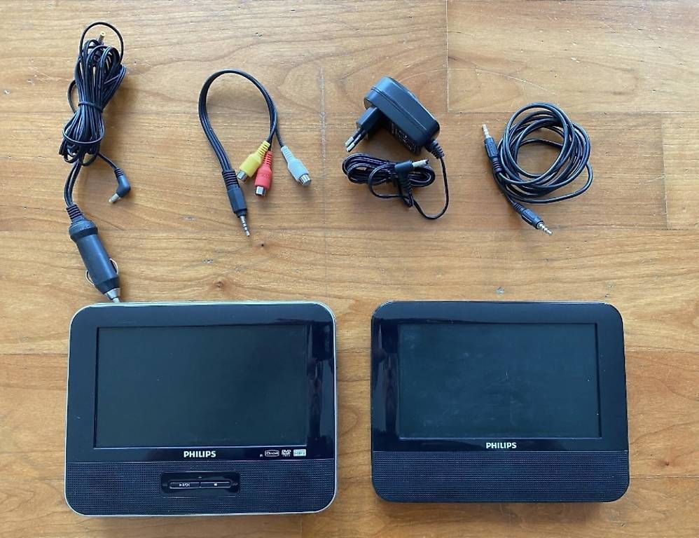 Durabase Lettore multimediale portatile: Philips Dual Car DVD-Player with 7''-Bildschirmen – Usato da Chur venduto da Lunafa10 1