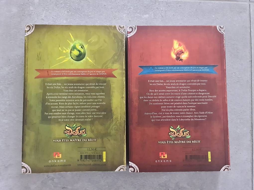 Libri: Livres Dofus 1 et 2 – Usato da L'Orient venduto da eug_pqj5 1
