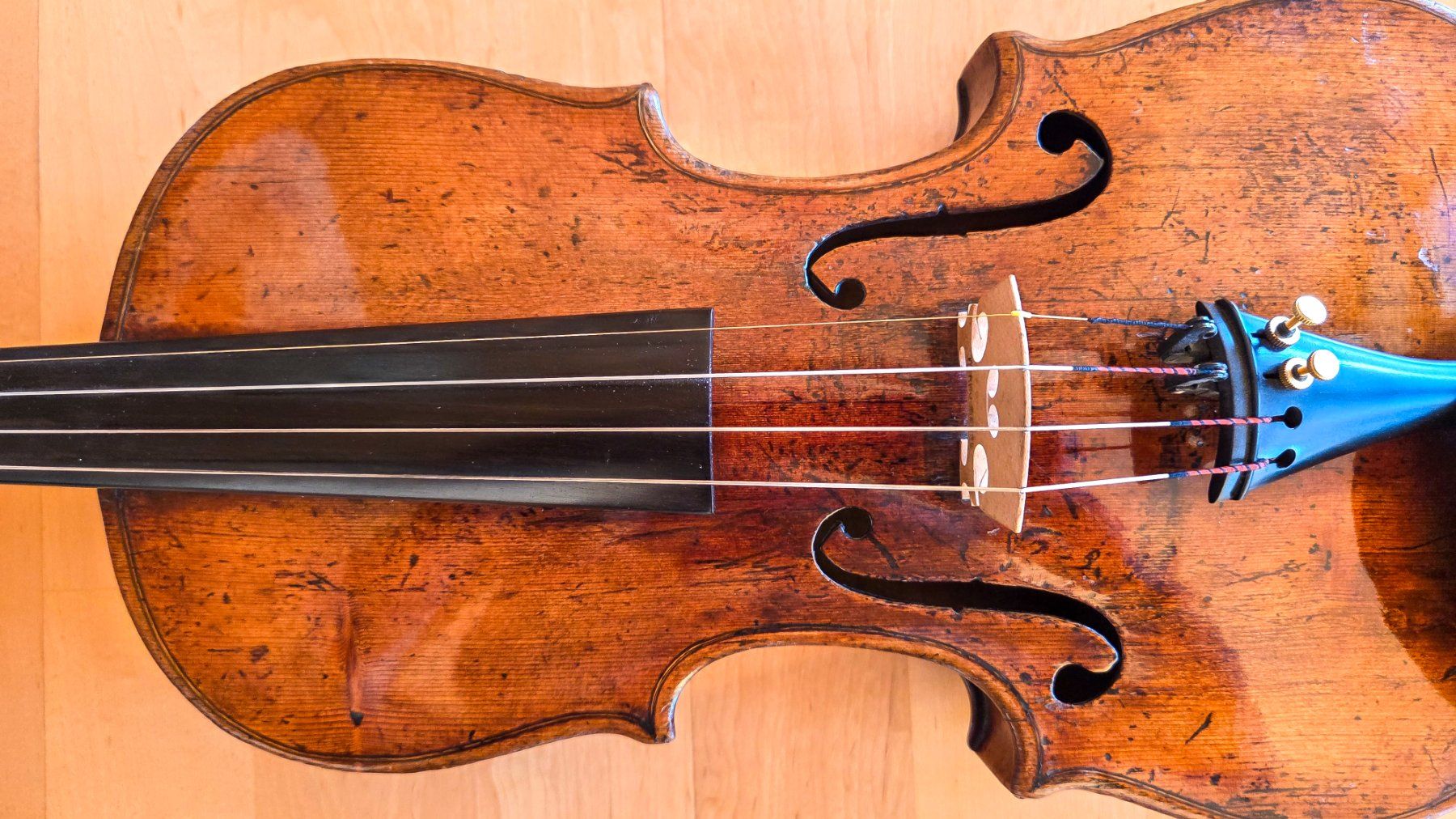Strumenti musicali: Wunderschöne Vogtländer Violine, ca. 150- jährig – Usato da Berneck venduto da 2vulkan55 3