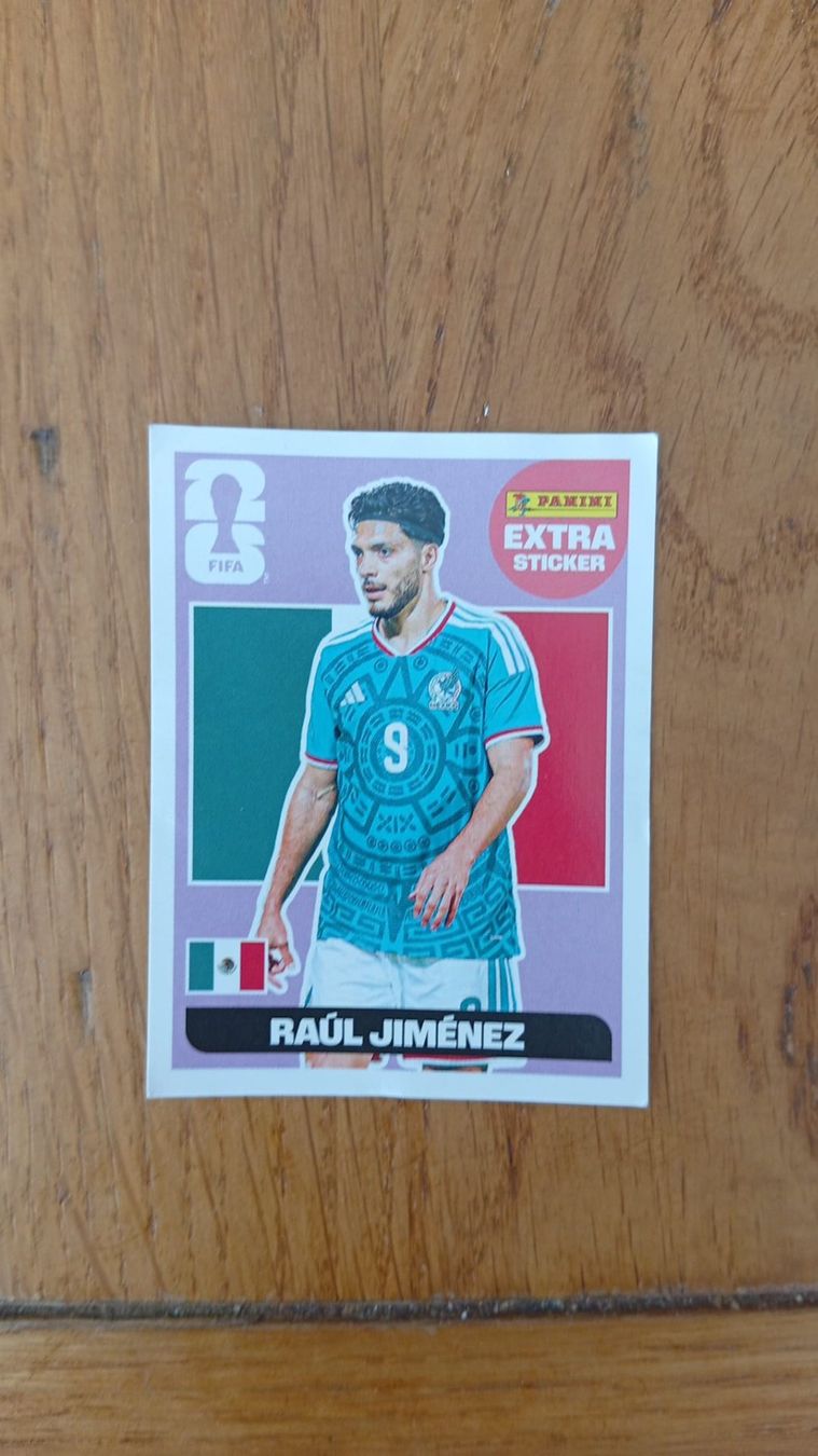Panini Carte collezionabili: Panini Extra Stickers Raul Jiménez Violet – Usato da Villaraboud venduto da 342tata