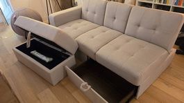 Beiges Sofa gratis