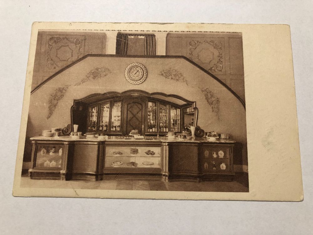 Basel "SingerHaus" Cafe TeaRoomSinger Buffet 1924 Kaufen auf Ricardo