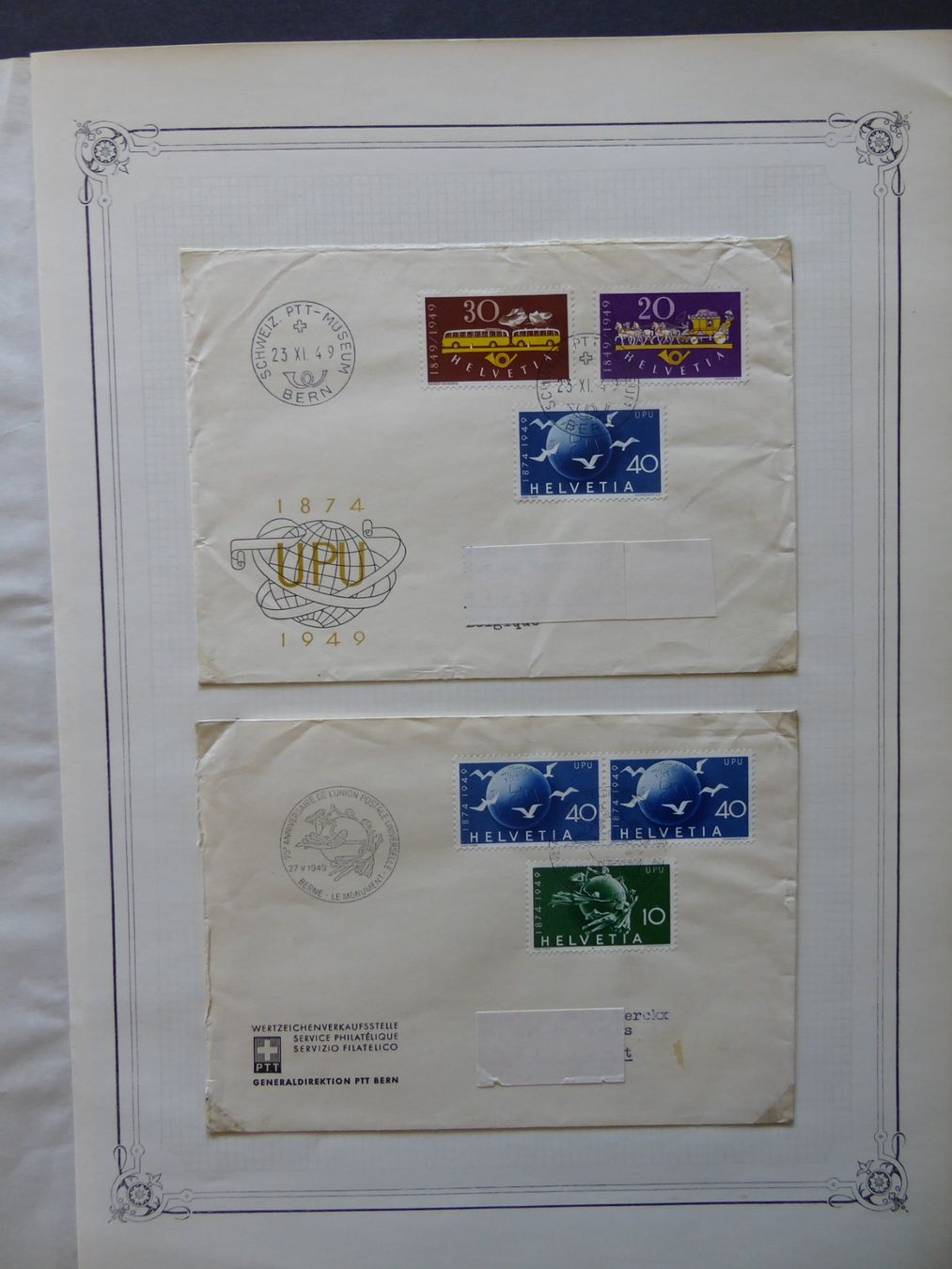 Tutti i francobolli: Gestempelte Sammlung ab Rayon / Strubel – Usato da Horw venduto da pilatusmail 6