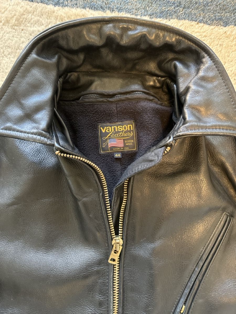 Vanson Leathers Jacken: VANSON  Lederjacke size L 44/L – Neu (gemäss Beschreibung) aus Winterthur von Rohwe 2