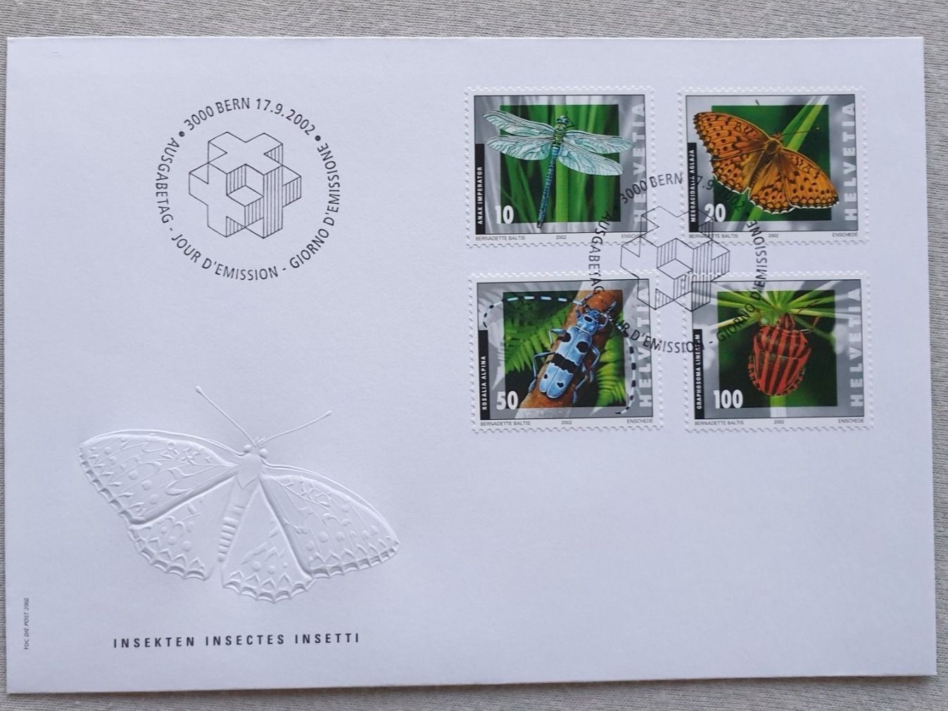 Alle Briefmarken: (376) FDC – Kuvert von 2002 – Gebraucht aus Schwarzhäusern von Inot3