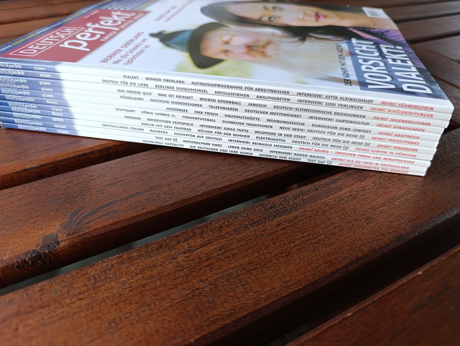 Riviste & Magazine: Deutsch Perfekt, Ausgaben 1-11/2011 – Nuovo (secondo la descrizione) da Zürich venduto da mir_2kjl 1