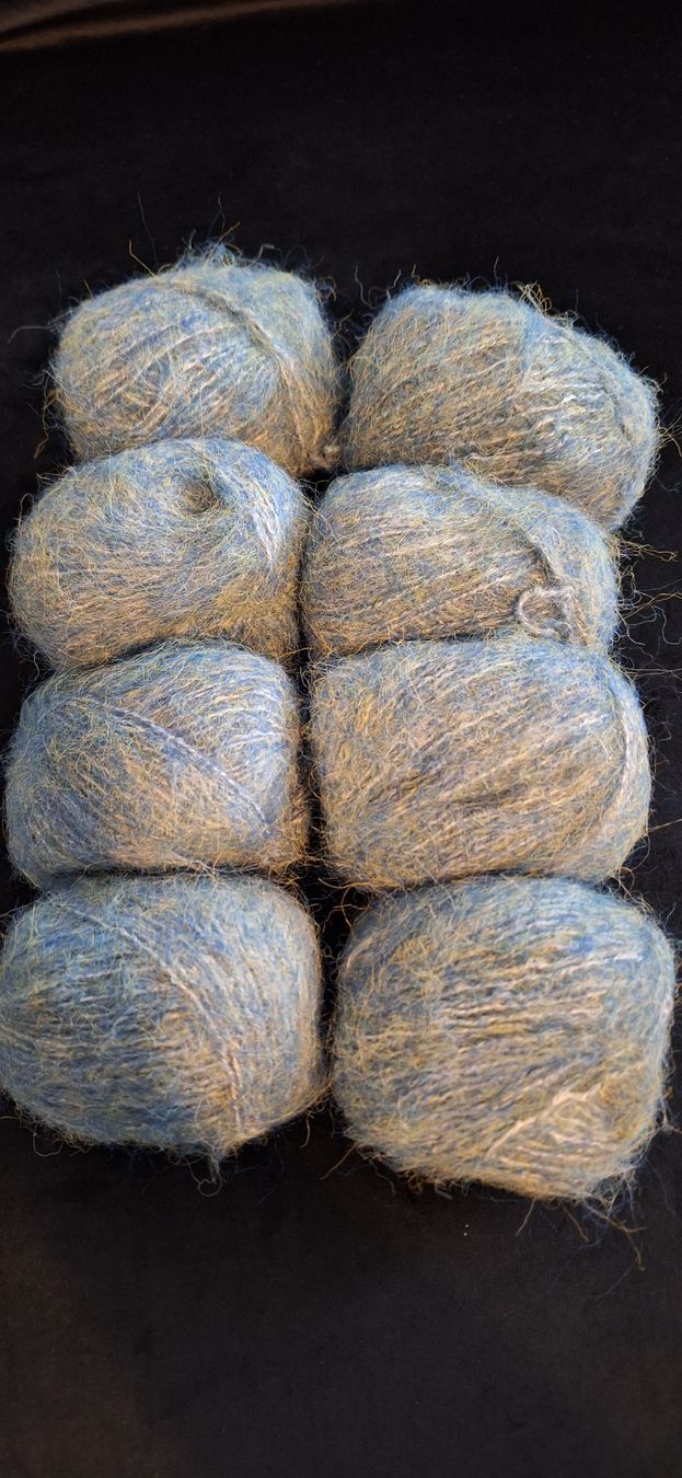 Lana: Wunderschönes Strickgarn, ideales Winterprojekt, 8 Knäuel – Nuovo e nell'imballaggio originale da Orpund venduto da mon-bebe01