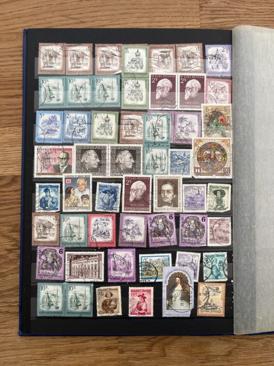 Tous les timbres: Briefmarken Album, div. Länder – D'occasion à Sursee par abcdxyz 7