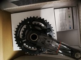 Fabrikneu sram 2x10, 39-26 carbon kurbel